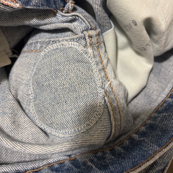 Vintage 70’s Levi’s 684 Orange tab bell bottom flare denim jeans size 28x29 - Picture 10 of 14